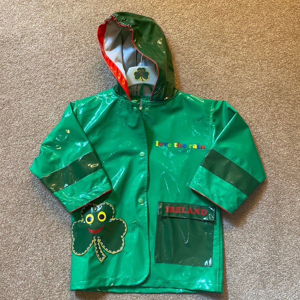 ☔️ Unisex Ireland raincoat, 4 years